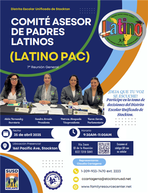 Latino Pac Spanish Flyer